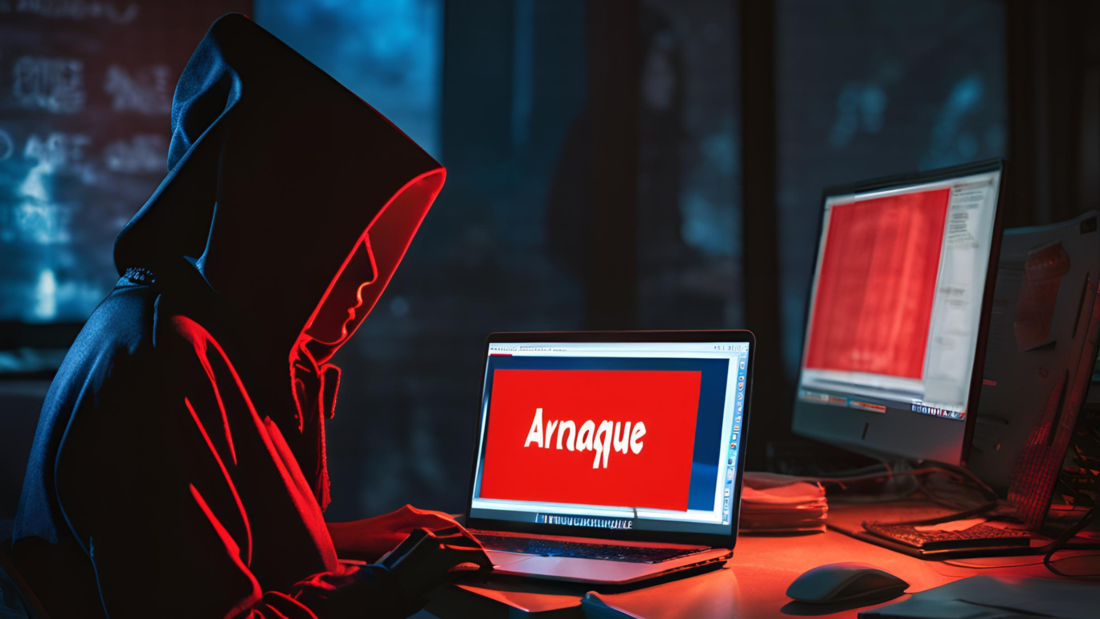 *Image générée à l'aide de l'intelligence artificielle montrant un pirateur