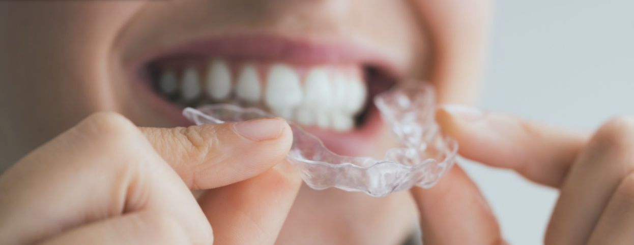 personne avec protège-dents