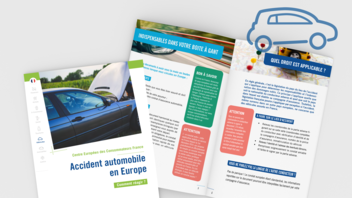 Brochure "Accident automobile en Europe: comment réagir ?"