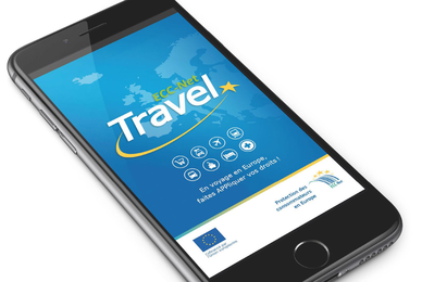 travelAPP.png « ECC-Net: Travel » : l'application gratuite du réseau des Centres Européens des Consommateurs pour faire appliquer vos droits en Europe.