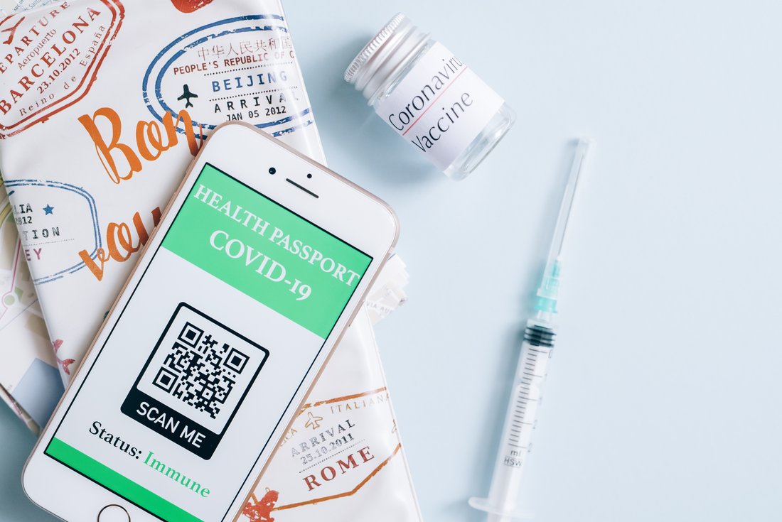 Pass sanitaire avec QR code et vaccin COVID-19